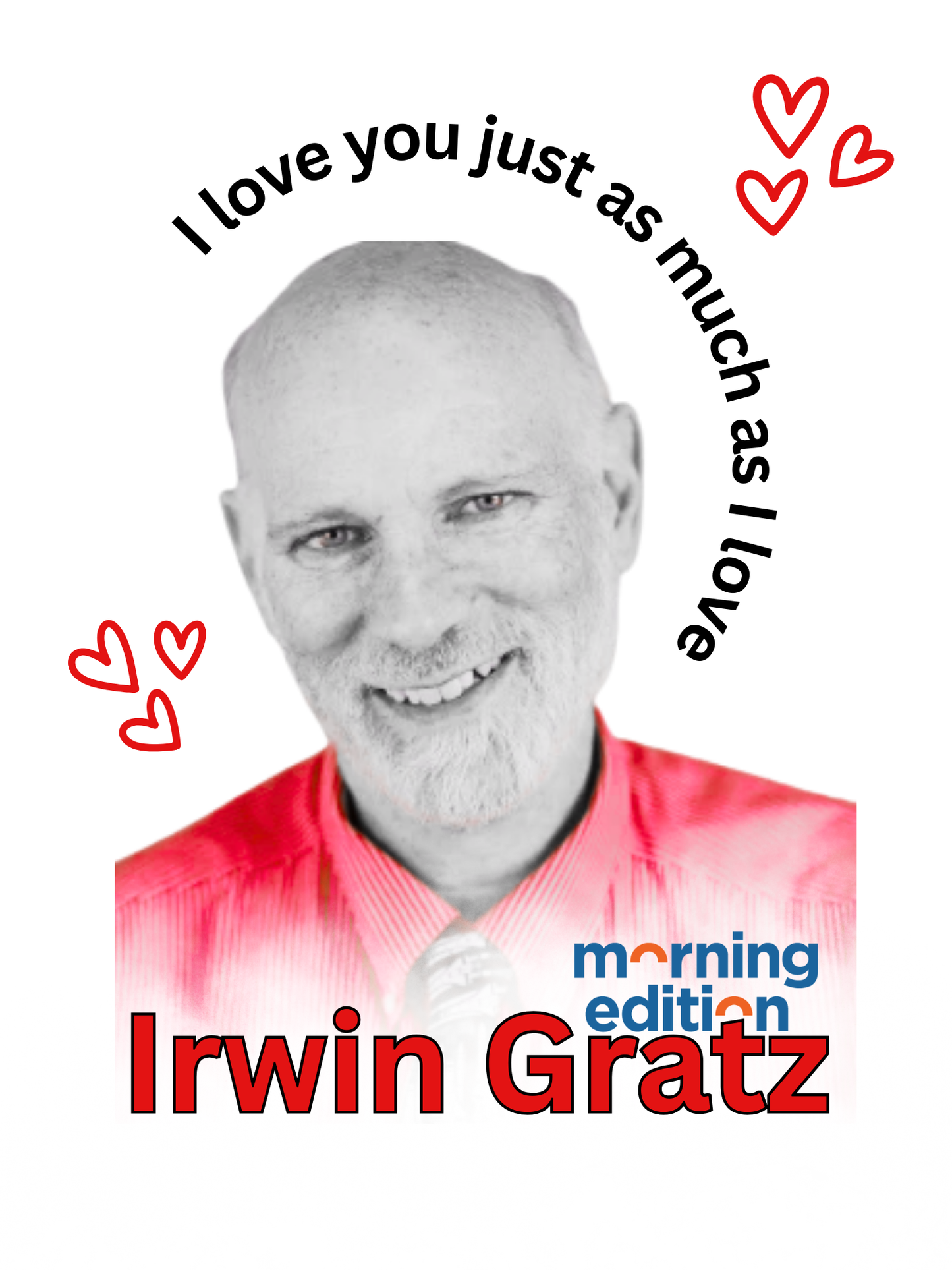 'I love you just as much as I love Irwin Gratz' Mug