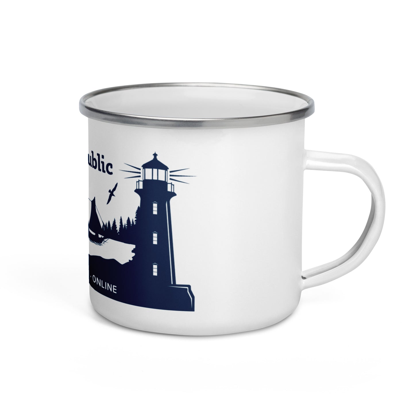 Maine Public Lighthouse Camp Mug