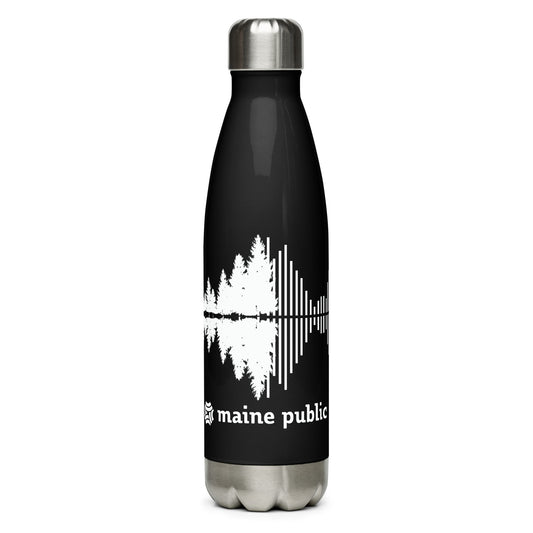 Maine Public Forest Waves Stainless Steel Bottle