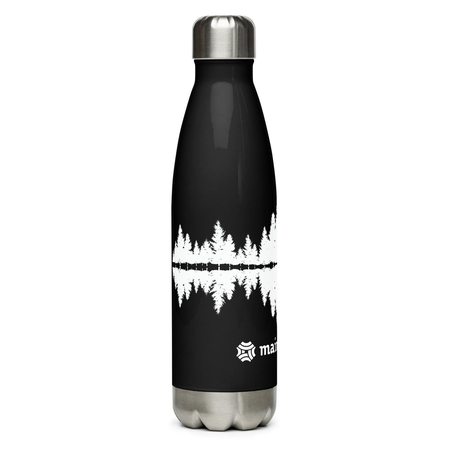 Maine Public Forest Waves Stainless Steel Bottle